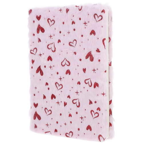 5Stk Valentines Tagebuch Buch Plüschdeckel Multifunktions Notizbuch 1