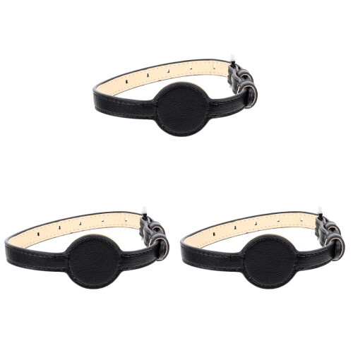 3Ud Collar Decorativo Y Antiperdida Para Con PU 1