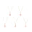 5Ud Collar Rosa De , Y Para Mujer 8