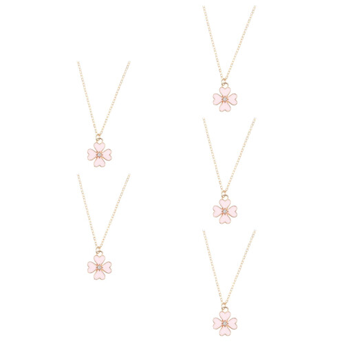 5Ud Collar Rosa De , Y Para Mujer 1