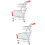 2Ud Mini Carritos Simulación Doble Para Decoración 8