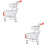 2Ud Mini Carritos Simulación Doble Para Decoración 7