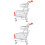 2Ud Mini Carritos Simulación Doble Para Decoración 6
