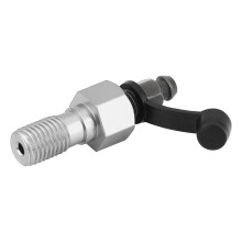Silber M10x1,25mm Motorradbremszylinder-Entlüftungsschraube Banjo-Bolt