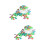 100Ud Pebble Para Decoración Multicolor 7