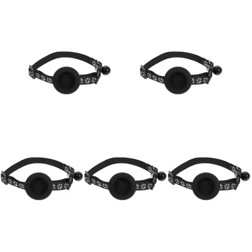 5 Unidades Collar Ajustable Para Con Tracer Reflectante Y 1