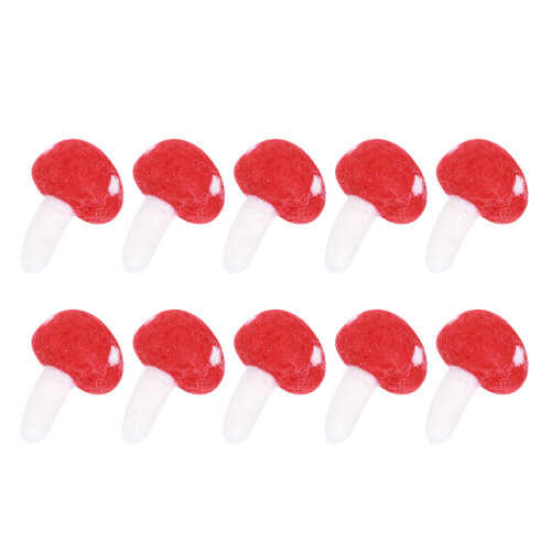30Ud Mini Hongos Accesorios DIY Decoración