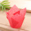 150 Pièces Papier À L'huile Pour Support De Gâteau Rouge 6