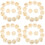 56 Unidades Tarjetas Mensuales Para Bebé Doble Cara De Madera 7