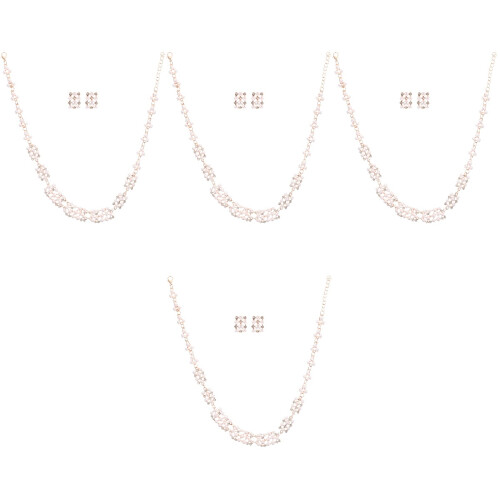 4 Ensembles De De Boucles D'oreilles Et 2