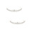 2Pcs Silver Bride Tiara Creative Wedding Crown Decor 8