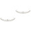 2Pcs Silver Bride Tiara Creative Wedding Crown Decor 5