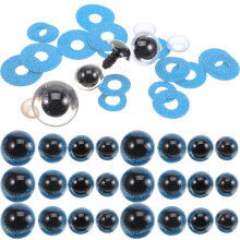 40 Unidades Ojos Artificiales Para Muñecas Peluches Y Decoración