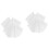 4 Pièces Amovibles En Tulle Pour Robe De 6