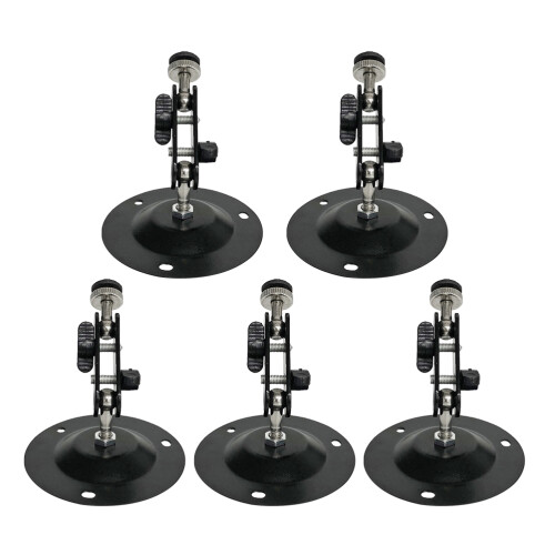 15Pièces Support Mural Noir Pour Caméra De 360 Réglable
