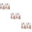 6 Pièces Housse Cahier Paillettes Mobiles 10