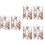 6 Pièces Housse Cahier Paillettes Mobiles 7