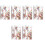 6 Pièces Housse Cahier Paillettes Mobiles 4