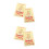 4 Pièces Carte Du En Laiton Style Chinois 8