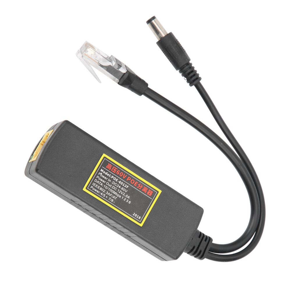 60V Poe Ethernet Splitter 10/100M Data Transmission Small Network Devices 3461359853636