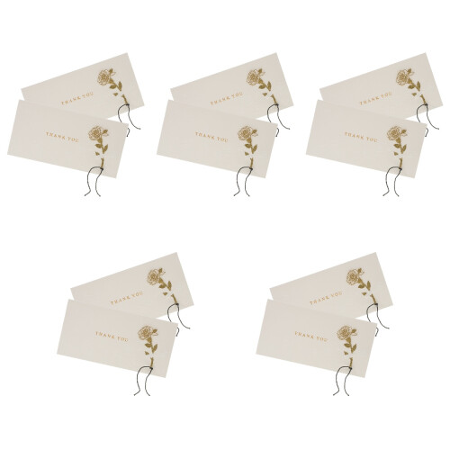 10 Pièces Cartes Vierges Pour Anniversaire Mariage Bébé 2