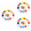 150Pièces Petits Clips Photo Couleurs En Forme 7