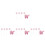 20Pièces Accessoires Gâteau Baby Shower Rose Stroller 5