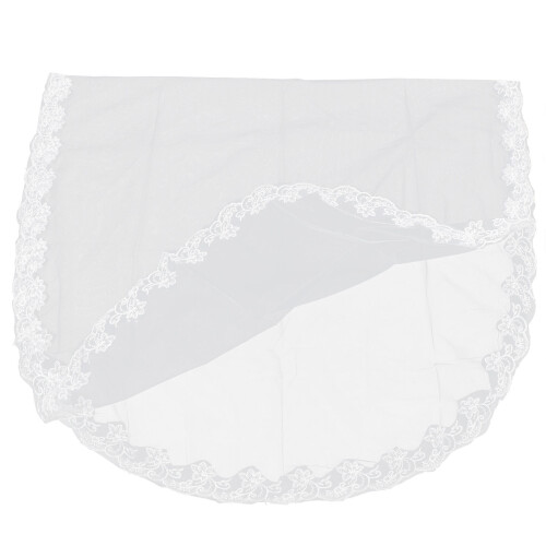 Voile De Long En Coton Décor Floral Élégant 2