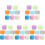 40 Rouleaux Crépon Pastel Pour Décorations De Fête 2