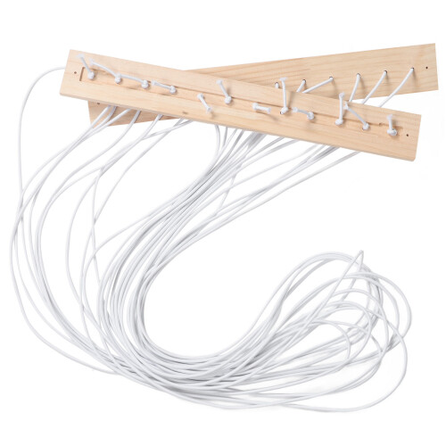 2 Pièces Support Rangement Pour Peluches Jouets Enfant Beige 1