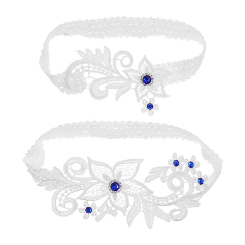 2 Pièces En Jarretières De