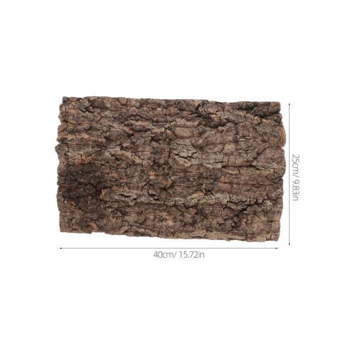 Natural Cork Bark Background Board Pour Terrarium Reptile Décor 1