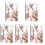 5 Pezzi Custodia Glitter Per Fogli Staccabili Scrapbooking 2