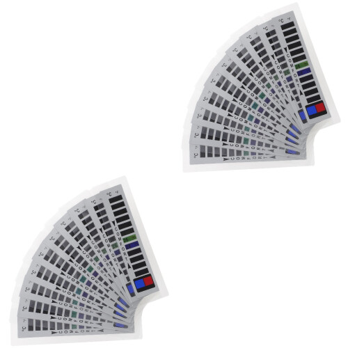 20 Pezzi Strisce Termiche Cucibili con Liquidi 16~38 2