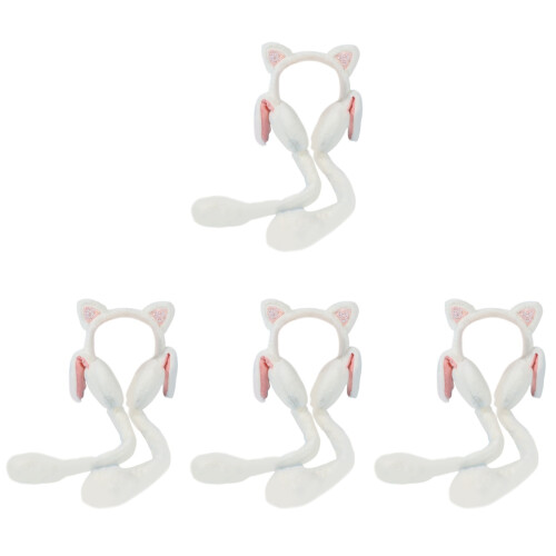 4 Bunny Oorwarmer Fleece Vrouwen 1