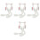 4 Bunny Oorwarmer Fleece Vrouwen 3