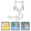 4 Bunny Oorwarmer Fleece Vrouwen 9