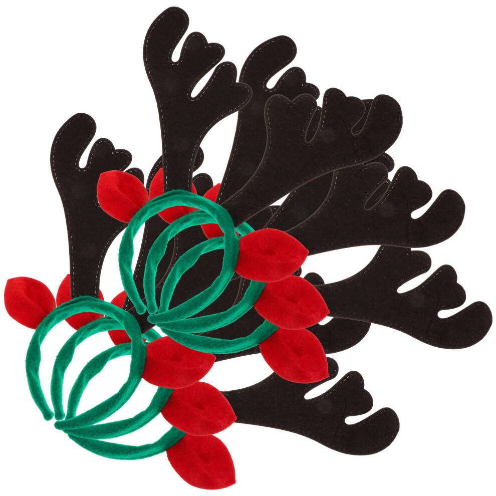 6 Sztuk Opaski Na WłOsy W KształCie RogóW Z Uchwytami Na Uszy, Rozmiar M-image