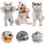 3Pcs Estátua De De Paisagismo Mini Decoração 4