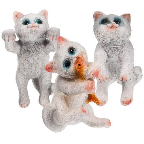 3Pcs Estátua De De Paisagismo Mini Decoração 2