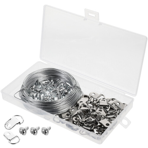 3 Conjuntos De Kit Para Pendurar Com Parafusos E