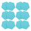 24 Pcs Quadro De Recados Hexagonal Autoadesivo Para Parede 10