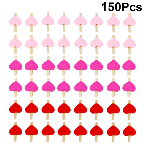 150 Unidades 3 Cm Madeira Coloridos 1