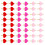 150 Unidades 3 Cm Madeira Coloridos 10