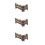 3 Mini Bamboe Omheining Decoratief Handgemaakt 6