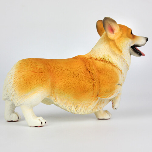Simulation Corgi Hundefigur Modell Spielzeug Geschenk 2