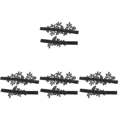 4Sets Strumpfband Spitze Hochzeit Beinband Komfort 1