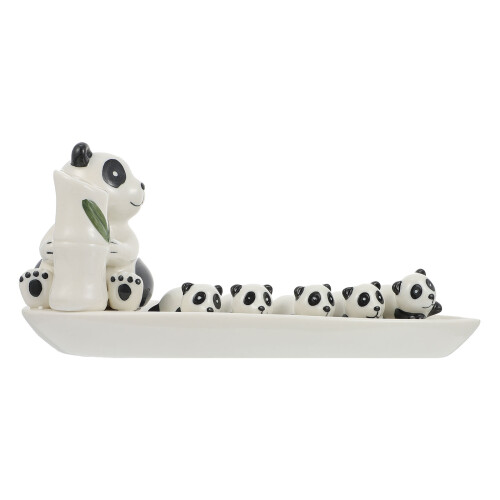 2Jgo Mini Panda, Cerámico Decorativo Para
