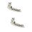 2Jgo Mini Panda, Cerámico Decorativo Para 8