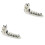 2Jgo Mini Panda, Cerámico Decorativo Para 4